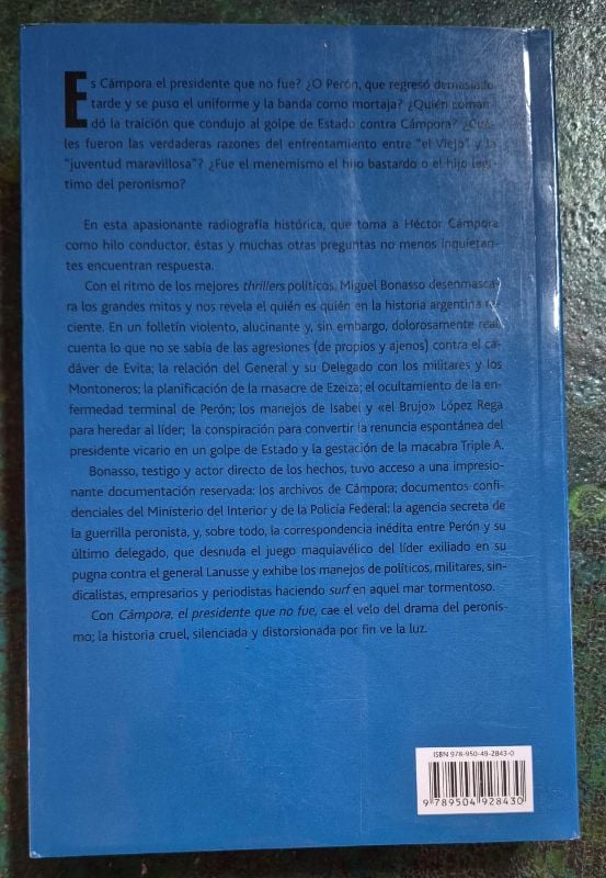 Cámpora el presidente que no fue