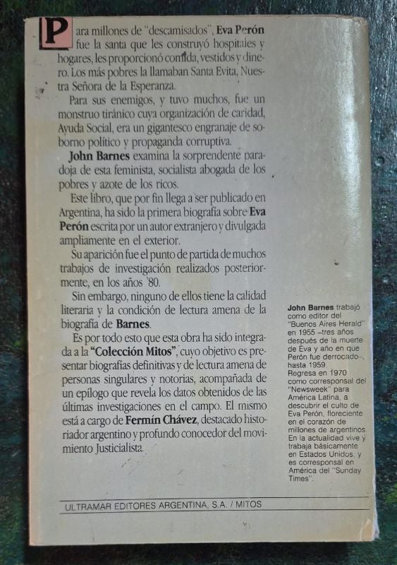 Eva Perón la vida legendaria de una mujer