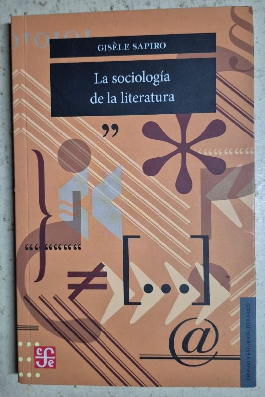 La sociología de la literatura