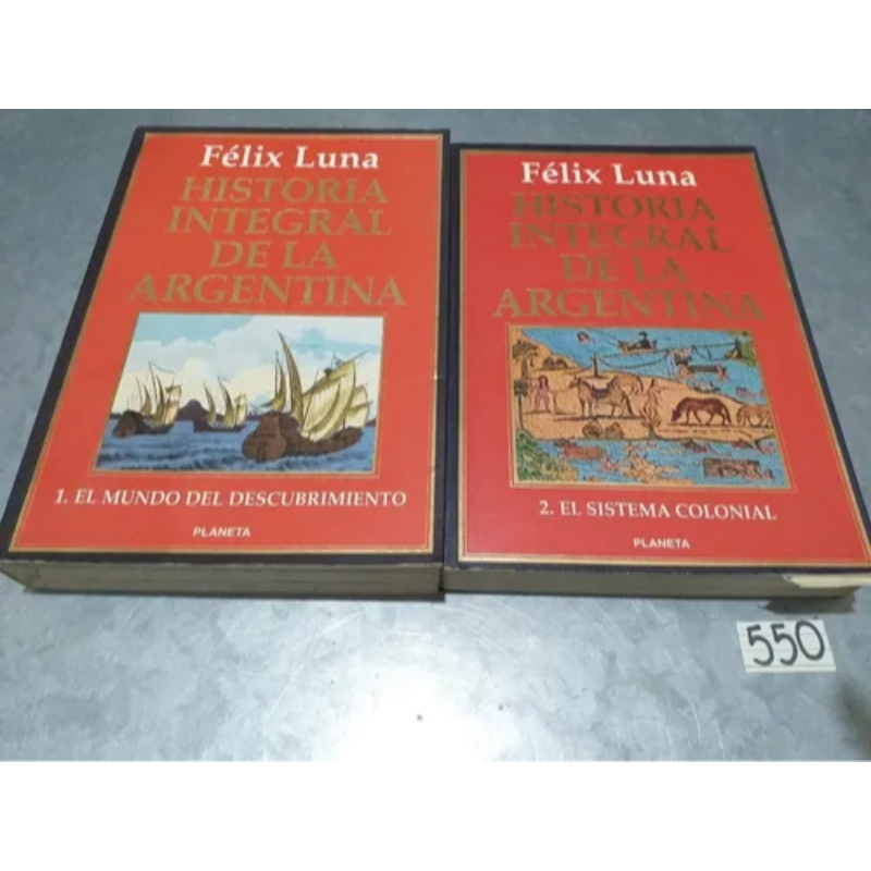 Historia Integral De La Argentina 2 Tomos