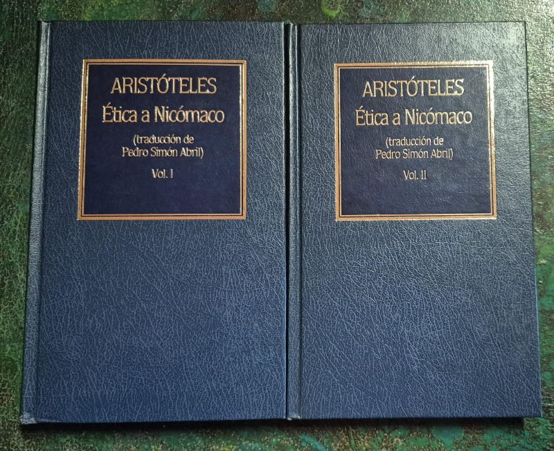 Ética a Nicómaco 2 tomos