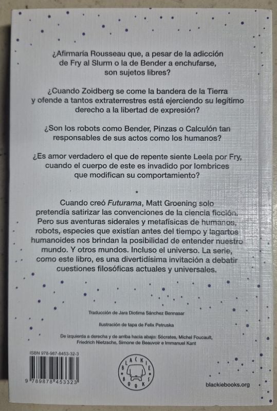 Futurama y la filosofía