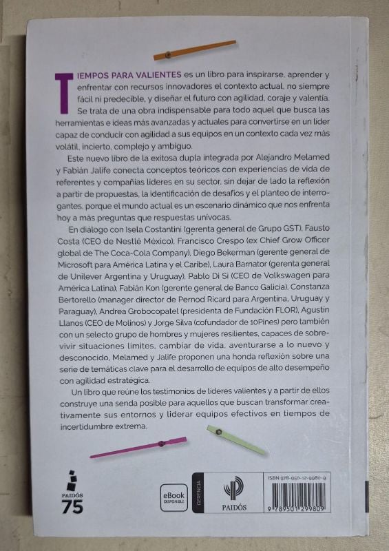 Tiempo para valientes