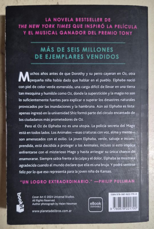 Wicked Memorias de una bruja mala