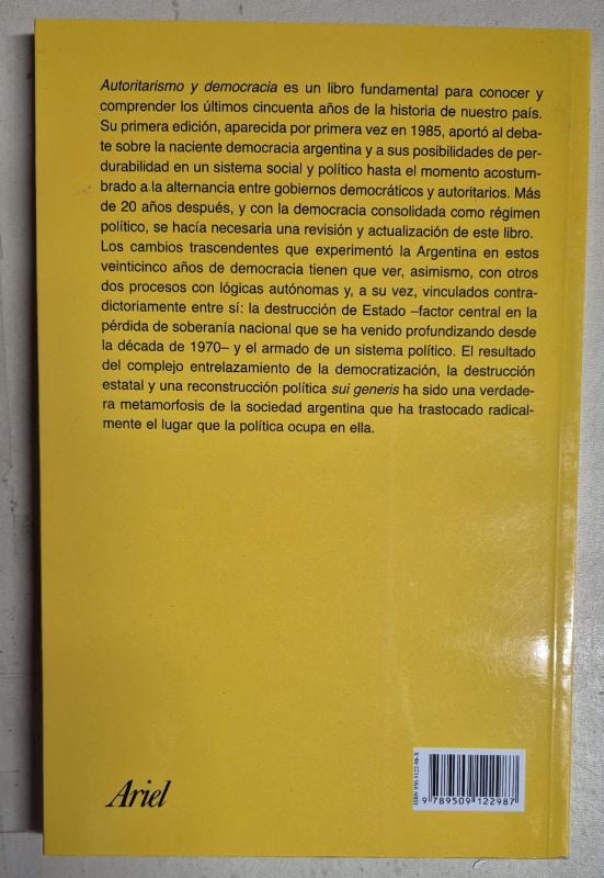 Autoritarismo y democracia (1955 - 2006)