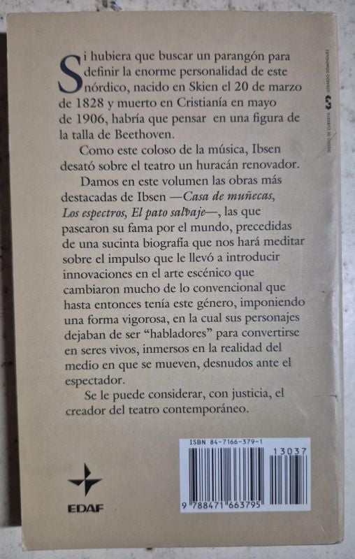 Casa de muñecas - Los espectros - El pato salvaje