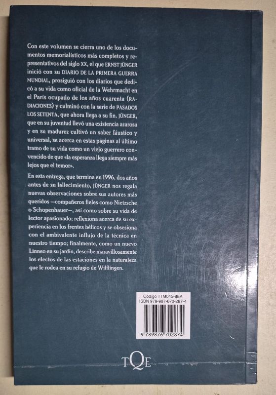 Pasados los setenta V