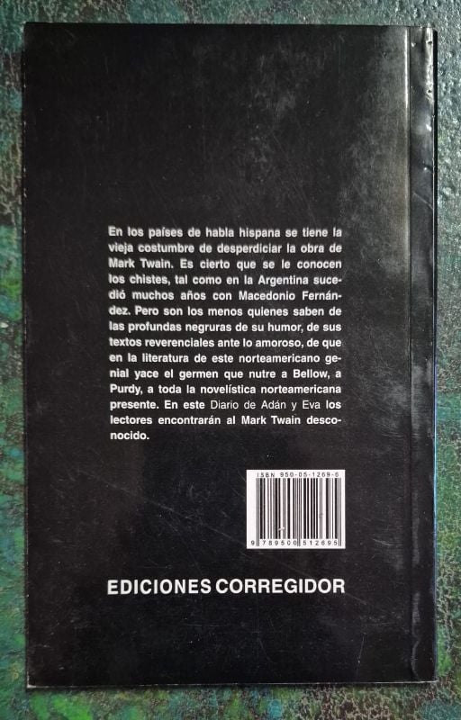 Diario de Adán y Eva