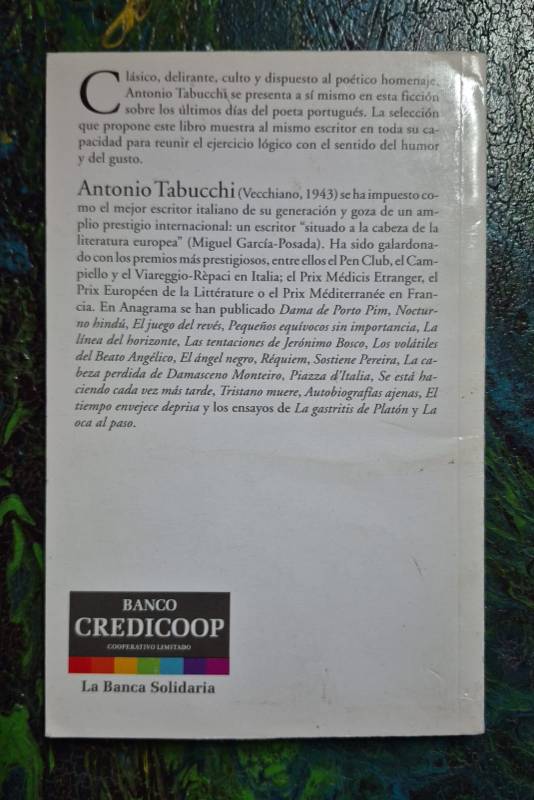 Los tres últimos días de Fernando Pessoa y otros cuentos