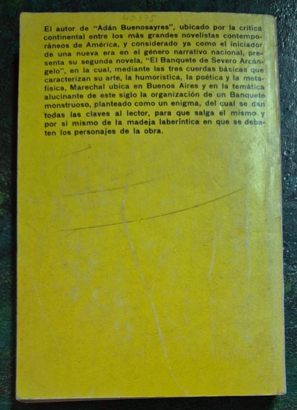 El banquete de Severo Arcangelo