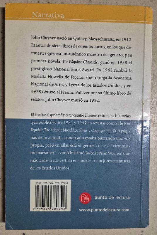 El hombre al que amó y otros cuentos dispersos