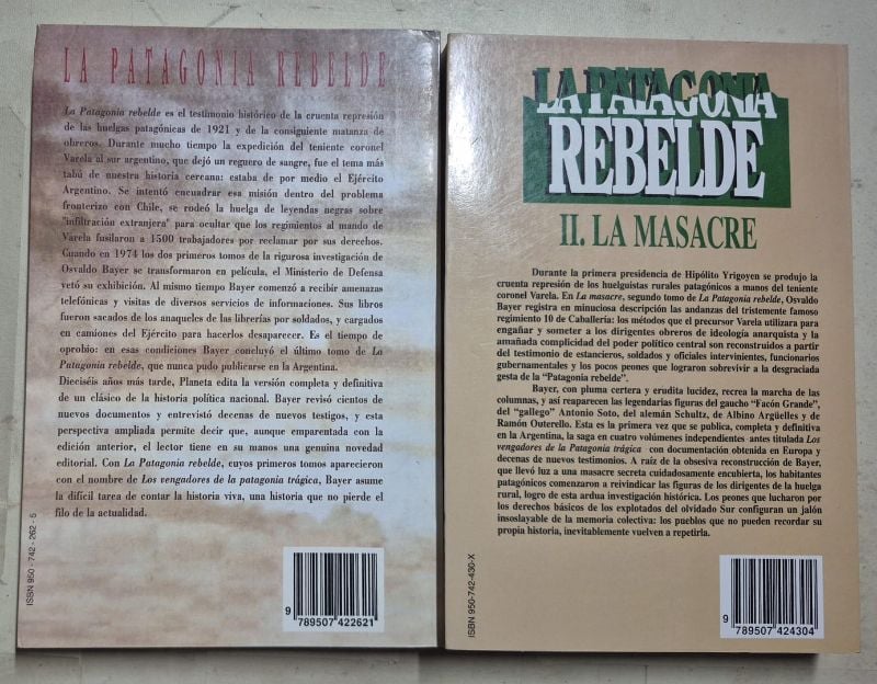 La patagonia rebelde 2 tomos