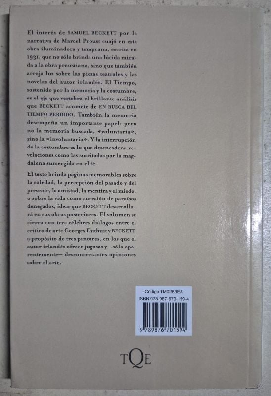 Proust y tres diálogos con Georges Duthuit