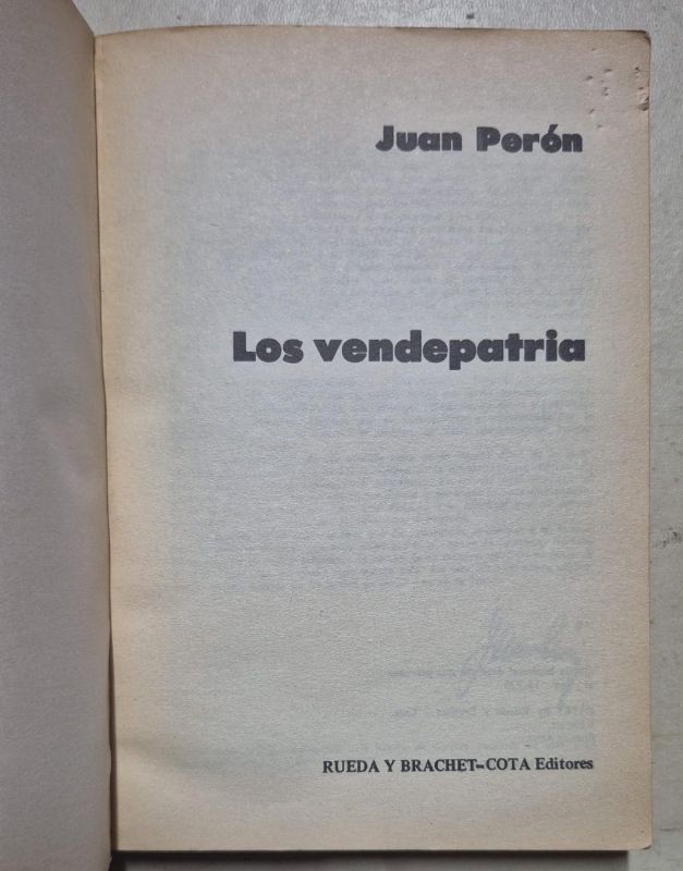 Los vendepatria