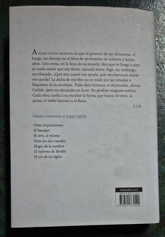 Jorque Luis Borges Obras completas 2