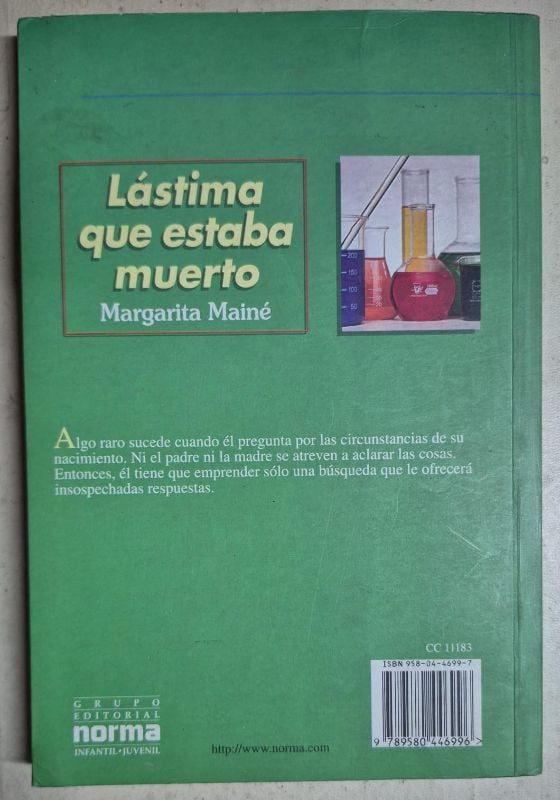 Lástima que estaba muerto