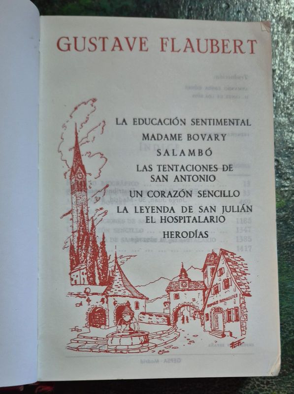 Flaubert Obras Inmortales