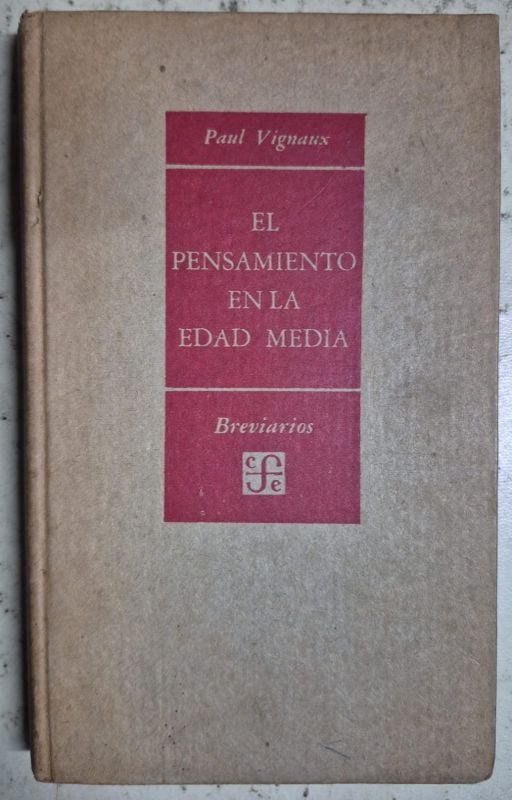 El pensamiento en la edad media / Breviarios