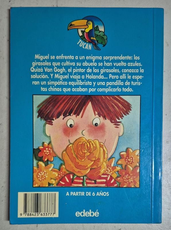 Los girasoles azules