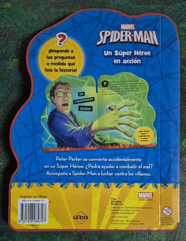 Spider-Man un súper héroe en acción
