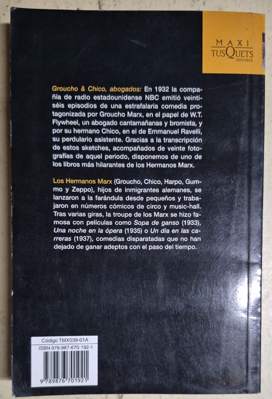 Groucho y chico abogados