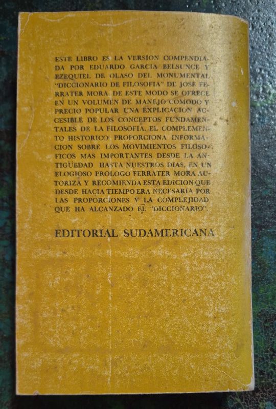 Diccionario de filosofía abreviado