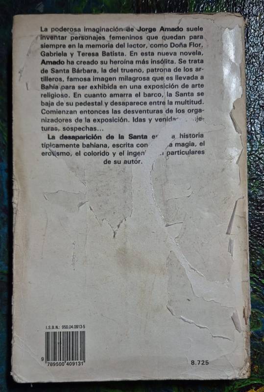 La desasparición de la santa