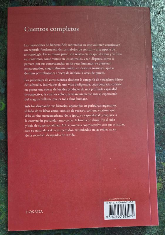 Roberto Arlt / Cuentos completos