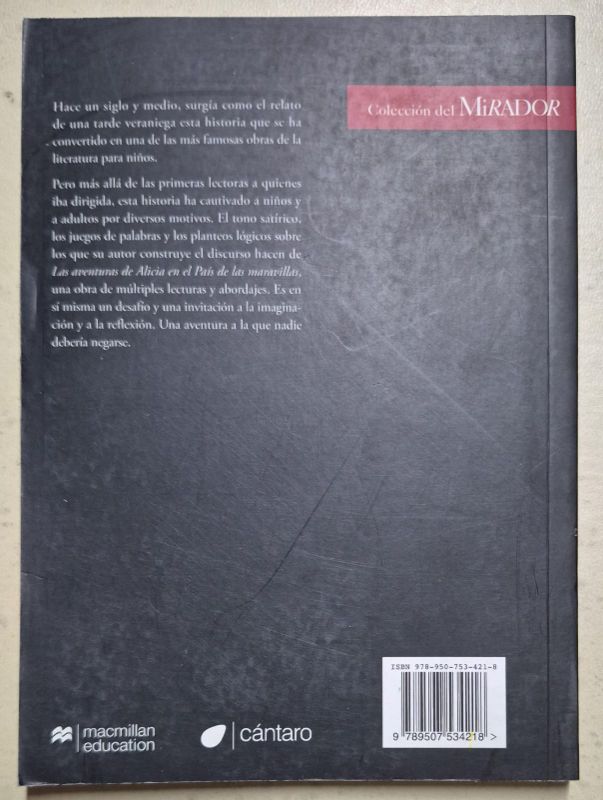 Las aventuras de Alicia en el País de las maravillas / Mirador