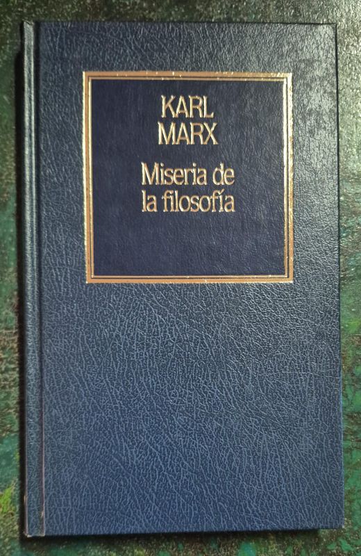 Miseria de la filosofía