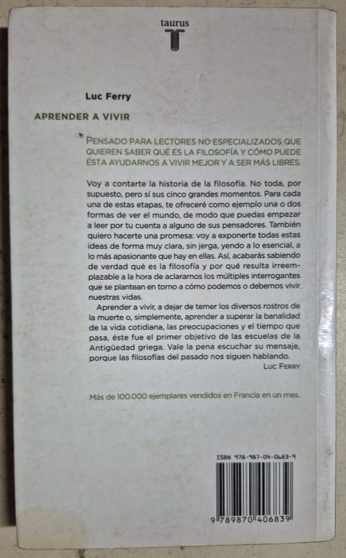 Aprender a vivir