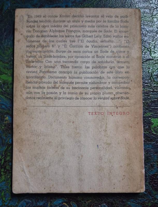 Cartas de Sade