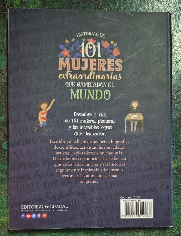 Historias de 101 mujeres extraordinarias que cambiaron el mundo
