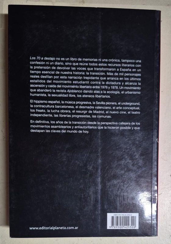 Los 70 a destajo ajoblanco y libertad