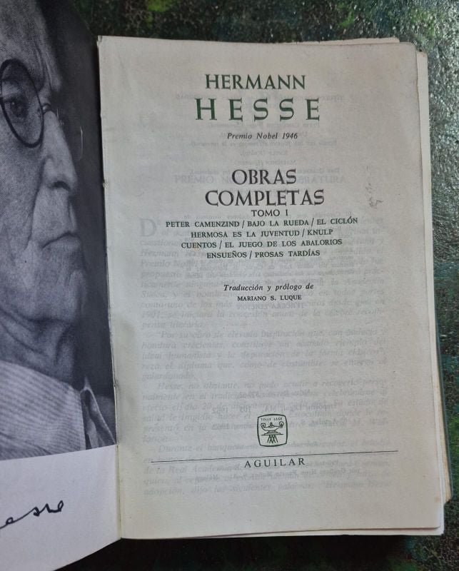 Herman Hesse Obras completas tomo 1