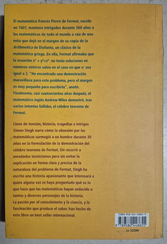 El último teorema de Fermat