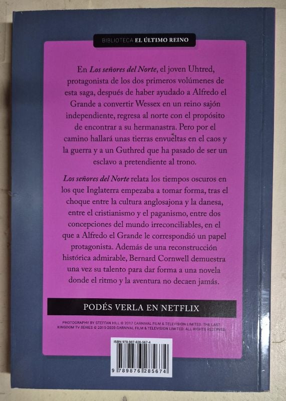 Los señores del norte Libro 3