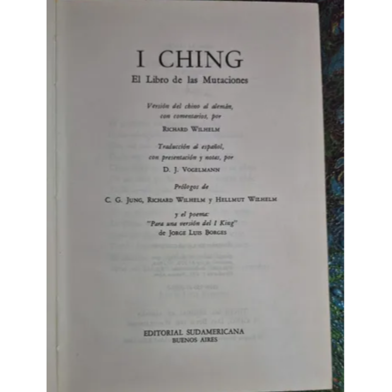 I Ching El Libro De Las Mutaciones