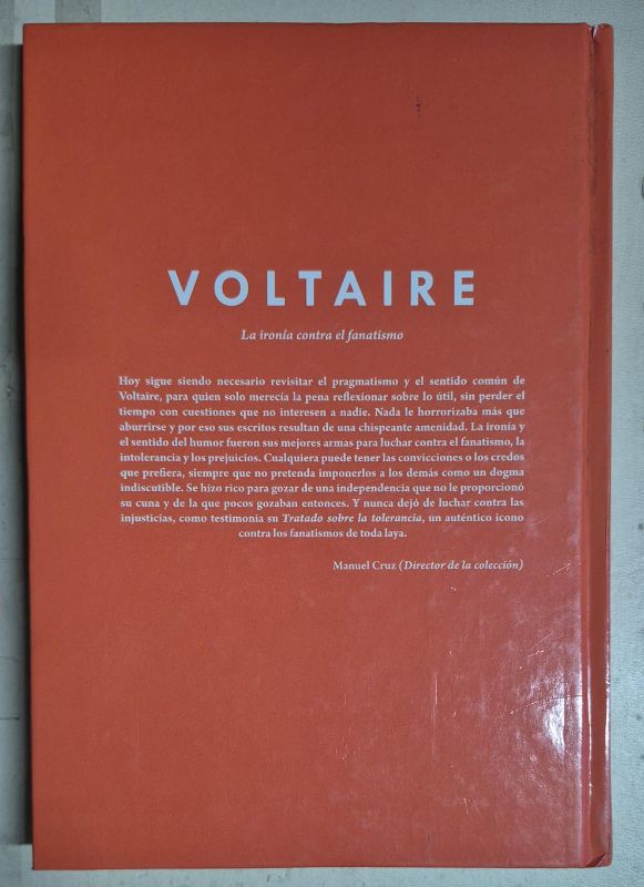 Voltaire la ironía contra el fanatismo