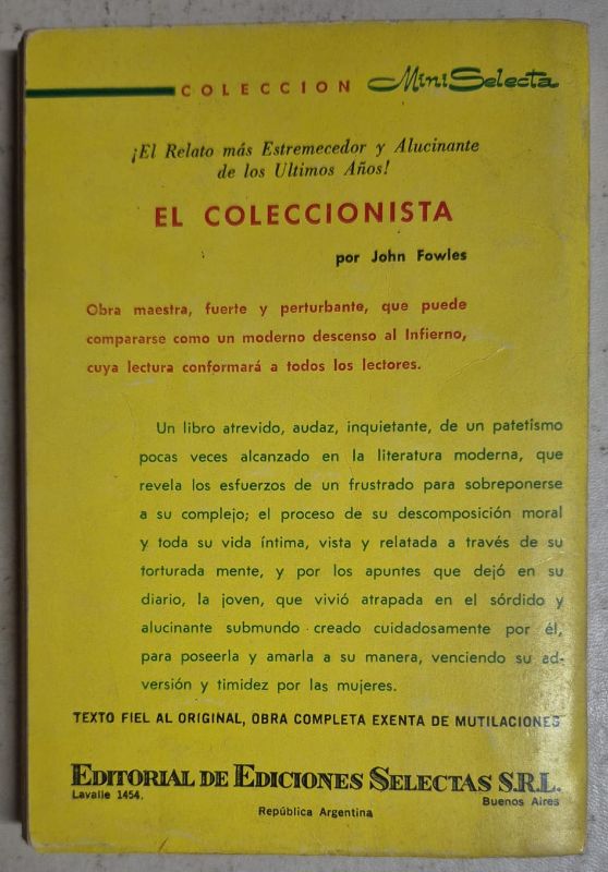 El coleccionista