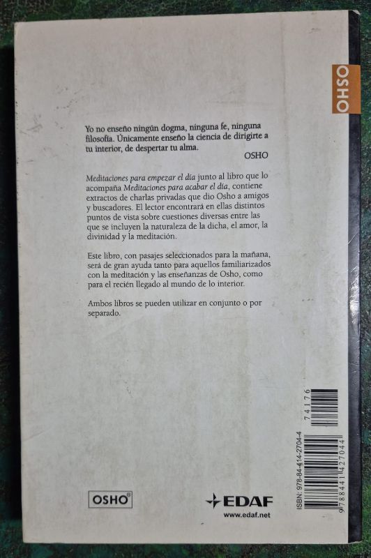 Osho Meditaciones para empezar el día