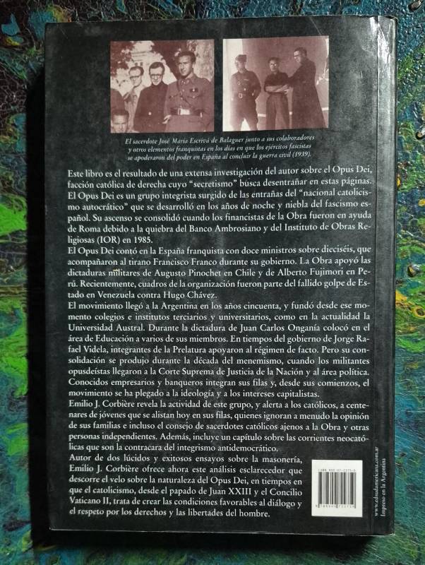 Opus Dei el totalitarismo católico
