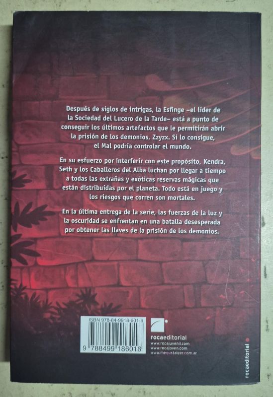 Fablehaven Lasa llaves de la prisión de los demonios