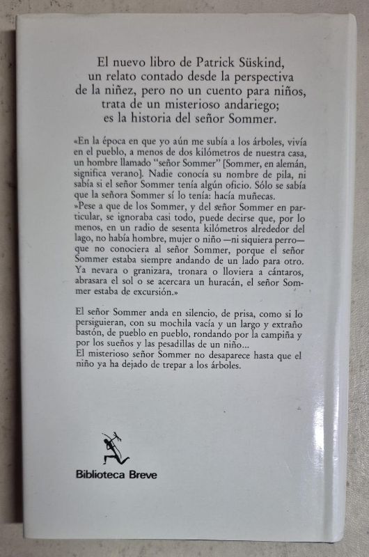 La historia del señor Sommer con ilustraciones de Sempé