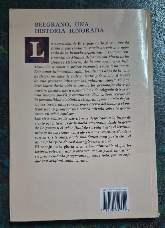 El ropaje de la gloria