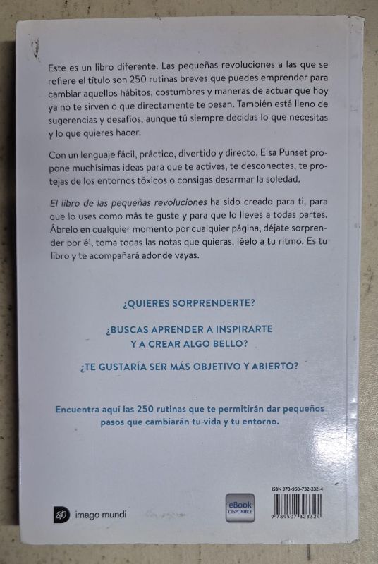 El libro de las pequeñas revoluciones