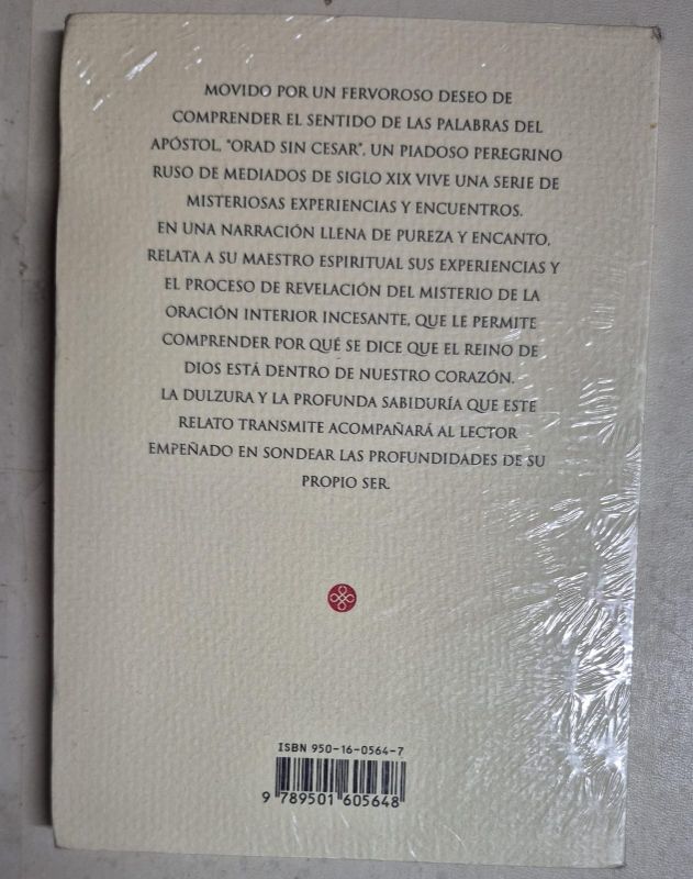 Relatos de un peregrino ruso a su padre espiritual