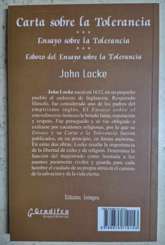 Carta sobre la tolerancia