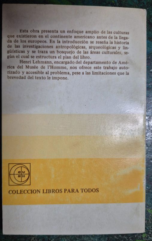 Las culturas precolombinas