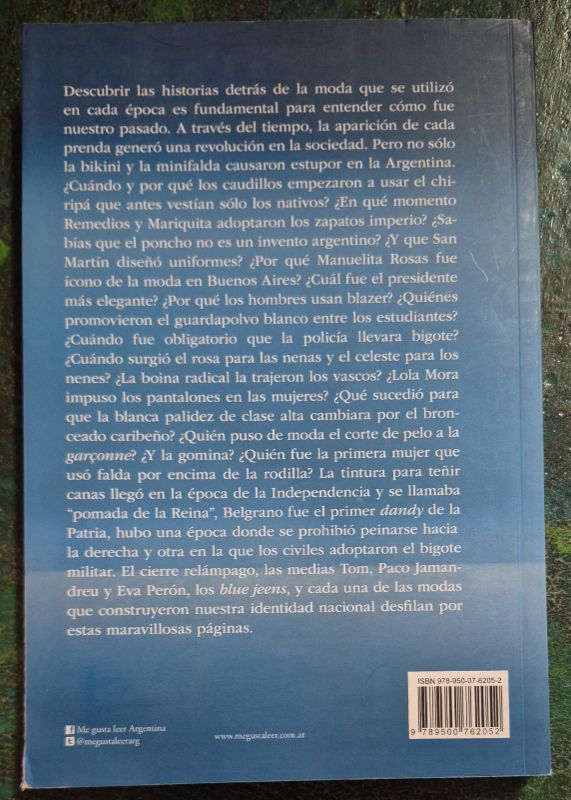 Qué tenían puesto la moda en la historia argentina